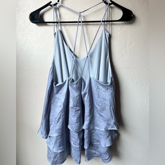 🆕 She + Sky Blue Ruffle Tank | M - Picture 3 of 4